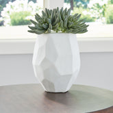 Prime Furniture - Ashley Furniture - Karenton Vase - Vase / White - A2000721